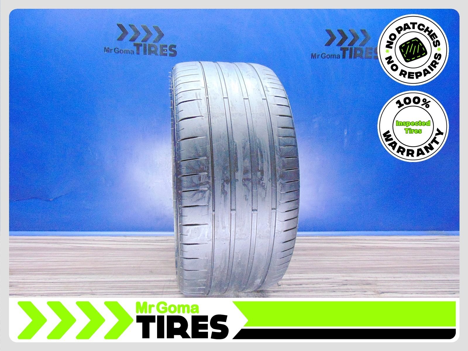 1 USED TIRE PIRELLI P ZERO PZ4 E XL HL 315/30R23 6/32 TREAD NO PATCH BMW X7 111Y