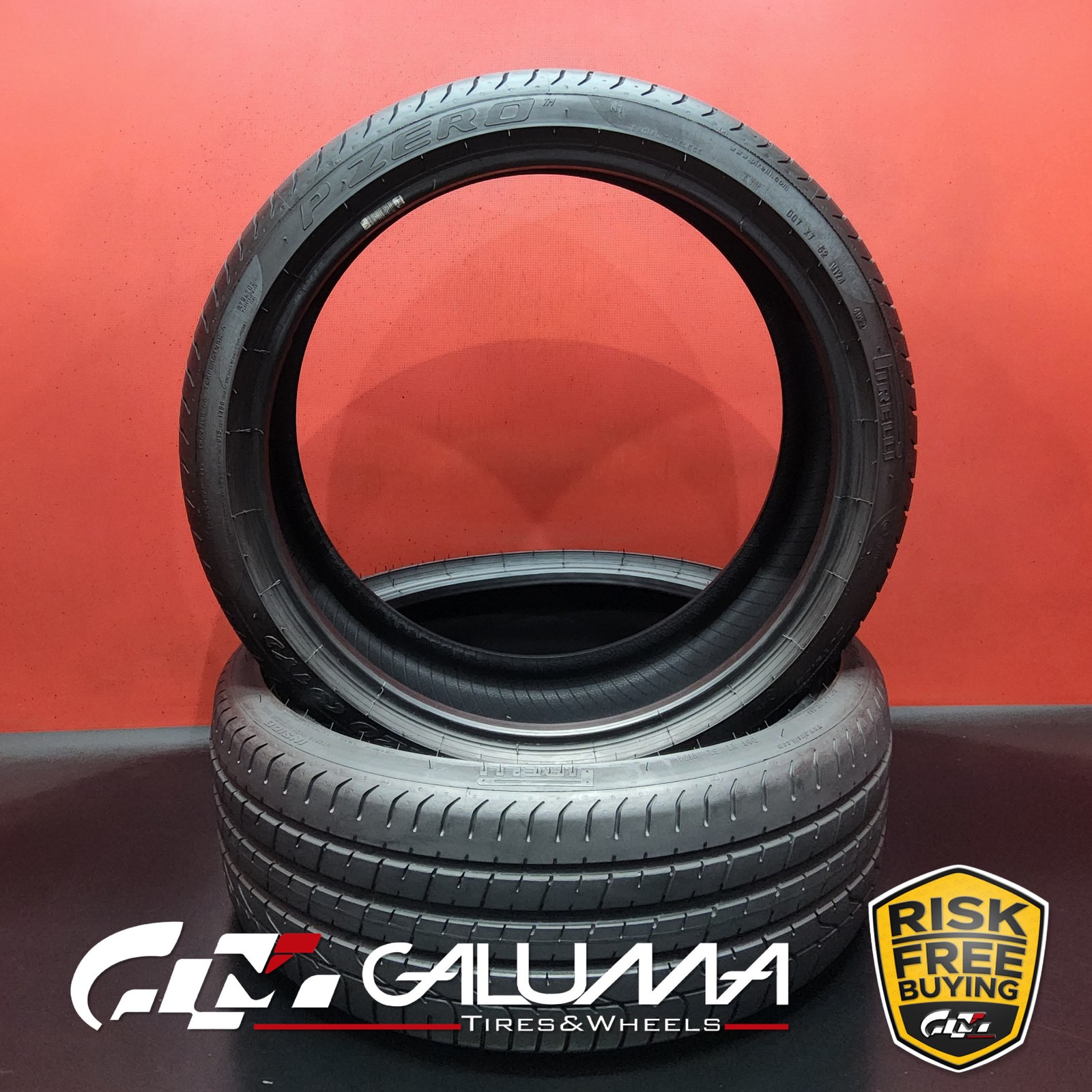 Set of 2 Tires Pirelli P Zero (N1) 245/35ZR20 245/35/20 91Y No Patch #93699