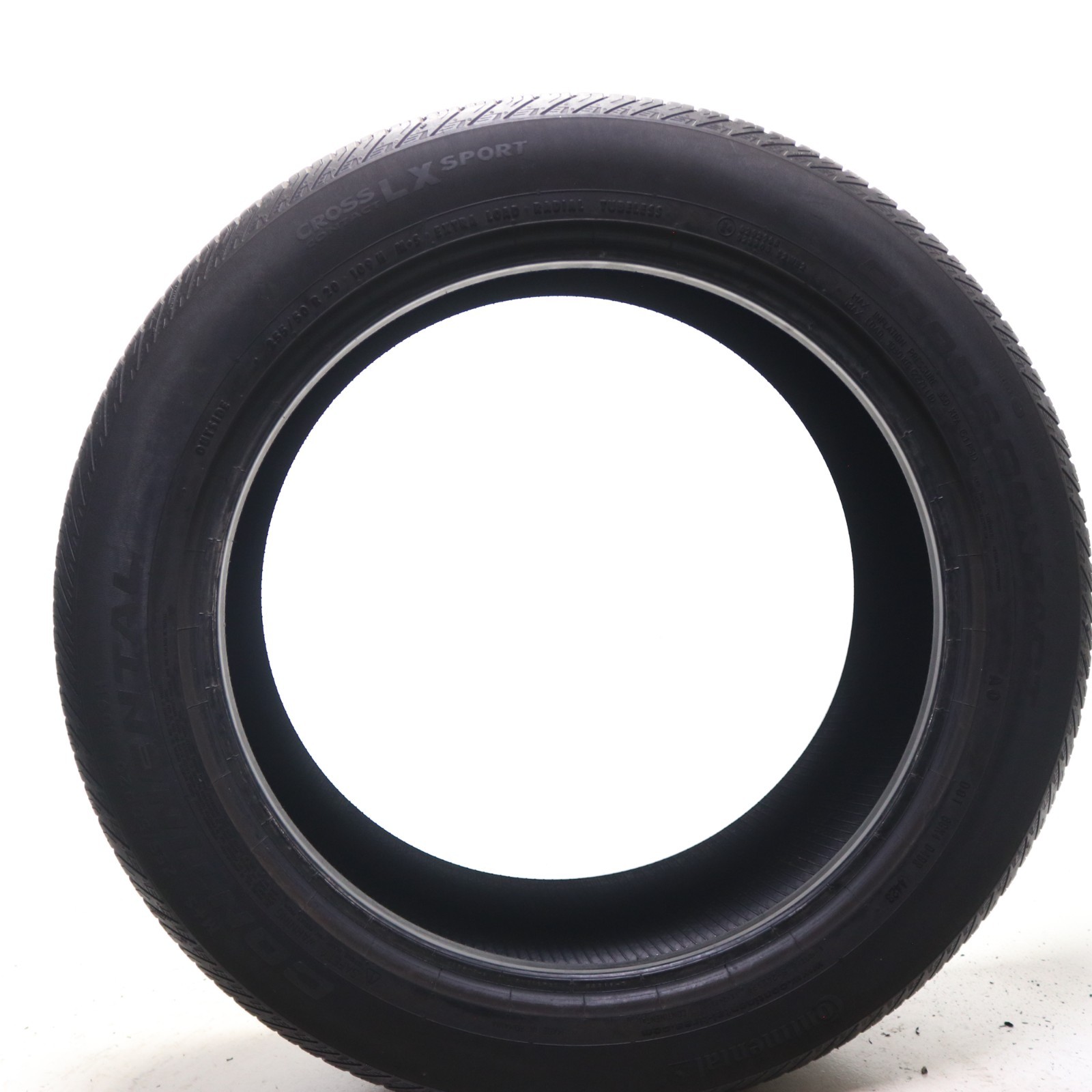 Set of 2 Used 255/50R20 Continental CrossContact LX Sport AO – 109H – 7.5-8/32
