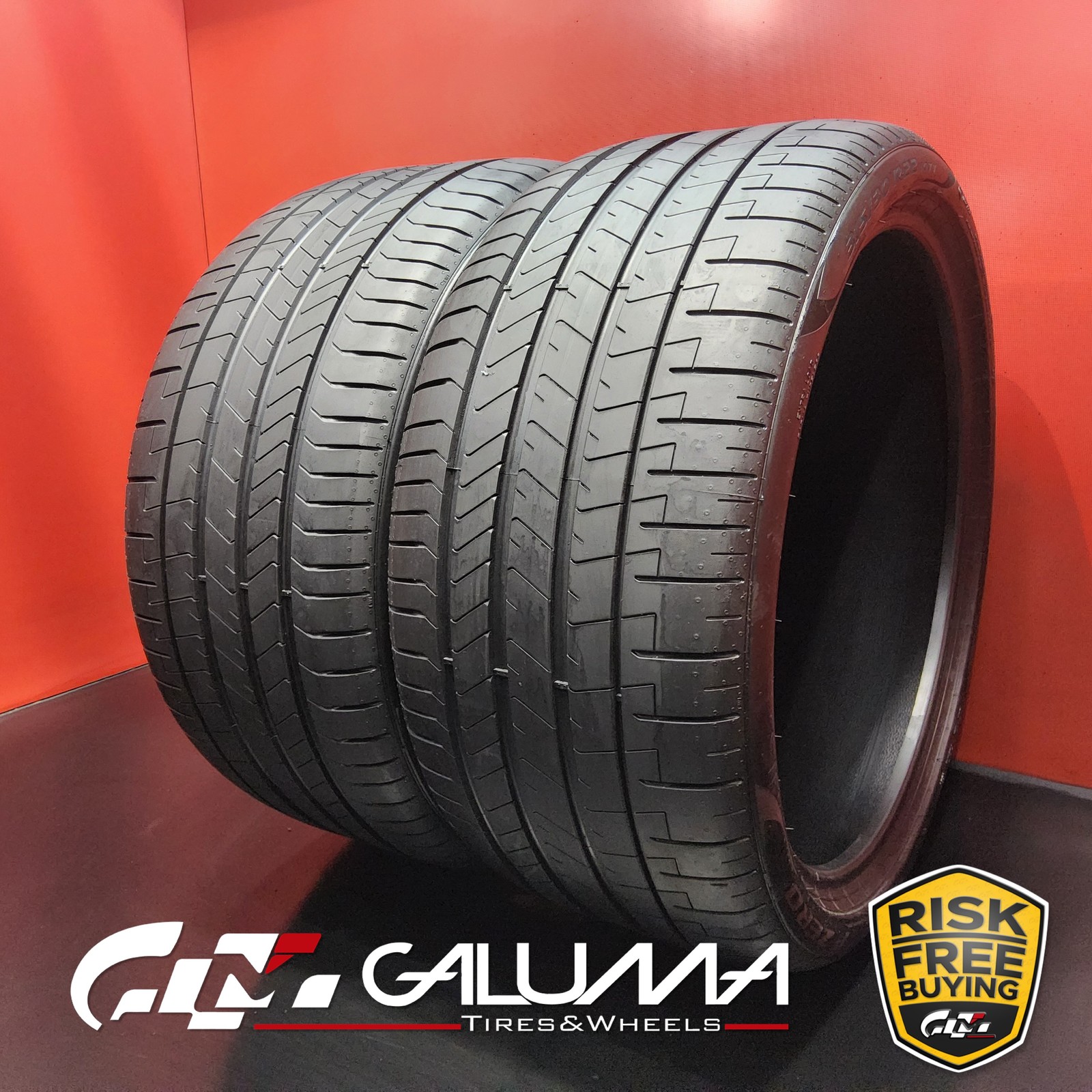 Set of 2 Tires LikeNEW Pirelli P Zero PZ4 ★ XL 315/30R22 315/30/22 3153022 95133
