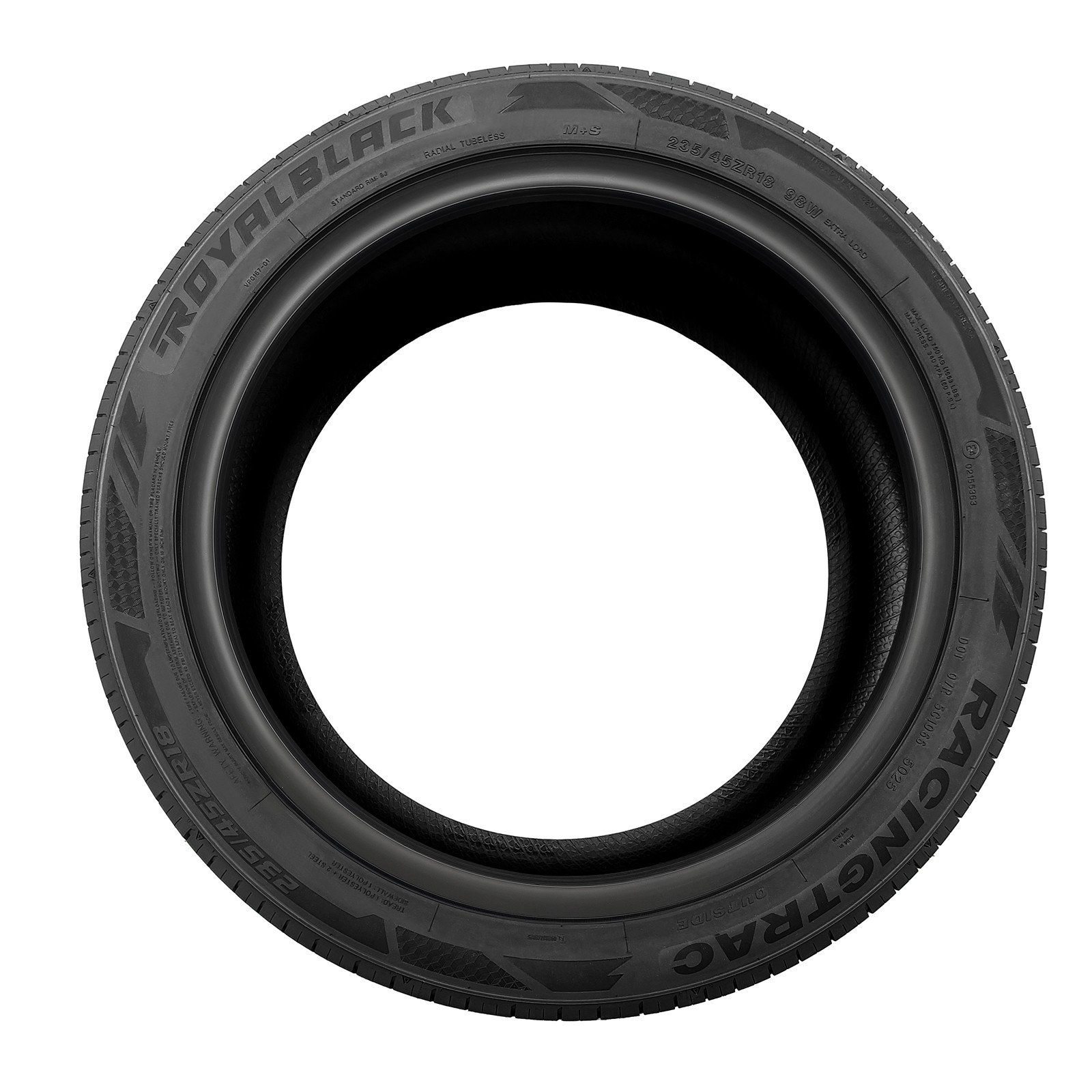 4 RACING TRAC Tires 235/45ZR18 98W A/S All Season – Performance & High Speed, 98
