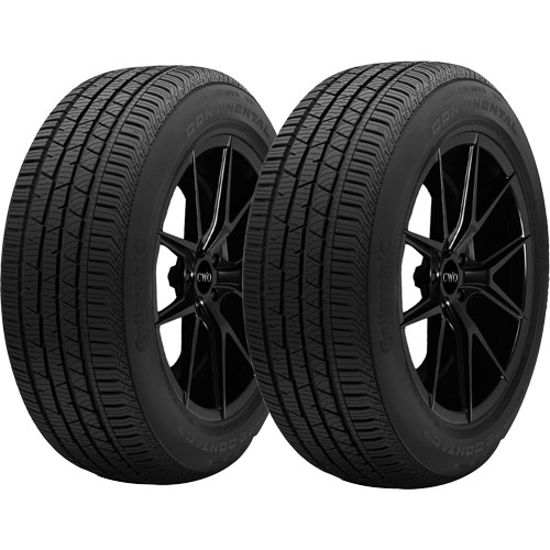 (QTY 2) 275/40R22 Continental Cross Contact LX Sport 108Y XL Black Wall Tires