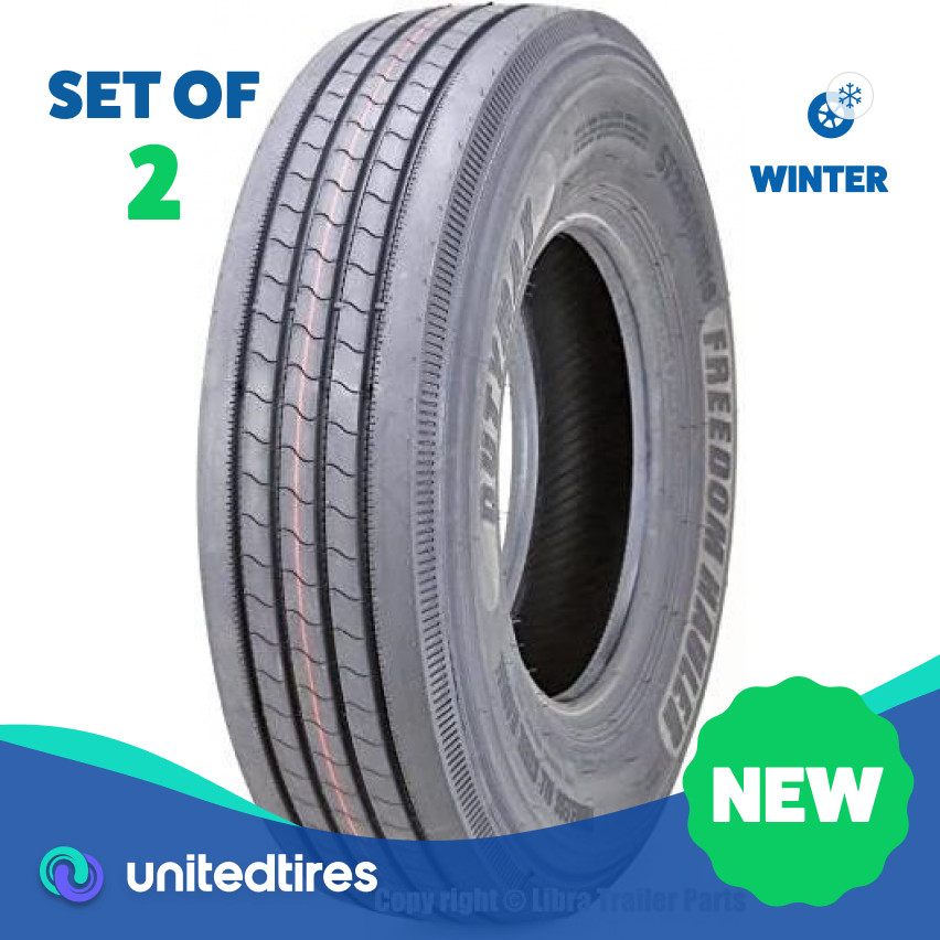 Set of (2) New ST 205/90R15 Freedom Hauler Dutymax 122/117N