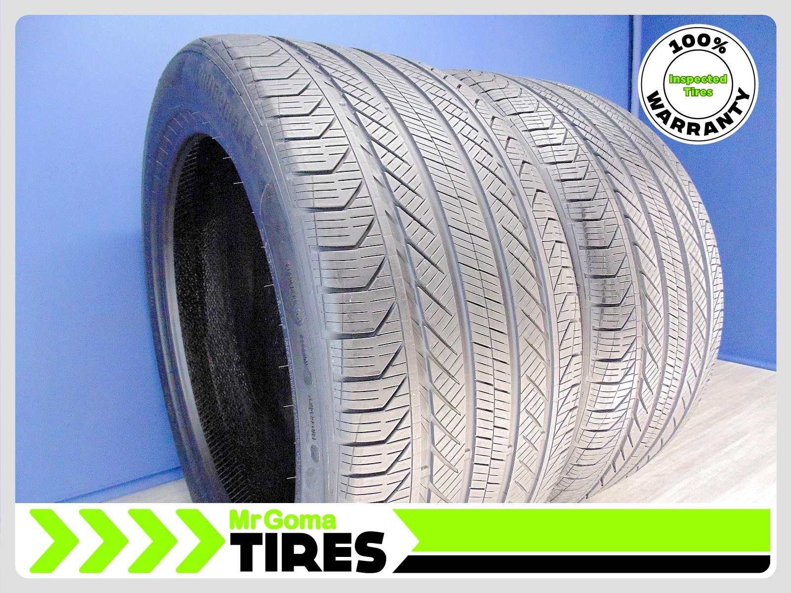 2 CONTINENTAL PROCONTACT GX XL 285/40R20 USED TIRES 7.3/32 TREAD 108H 2854020