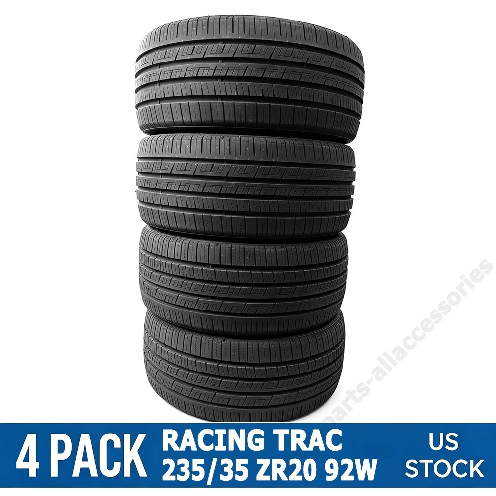 4 Tires 235/35 ZR20 235/35 R20 92W XL AS A/S All Season Performance