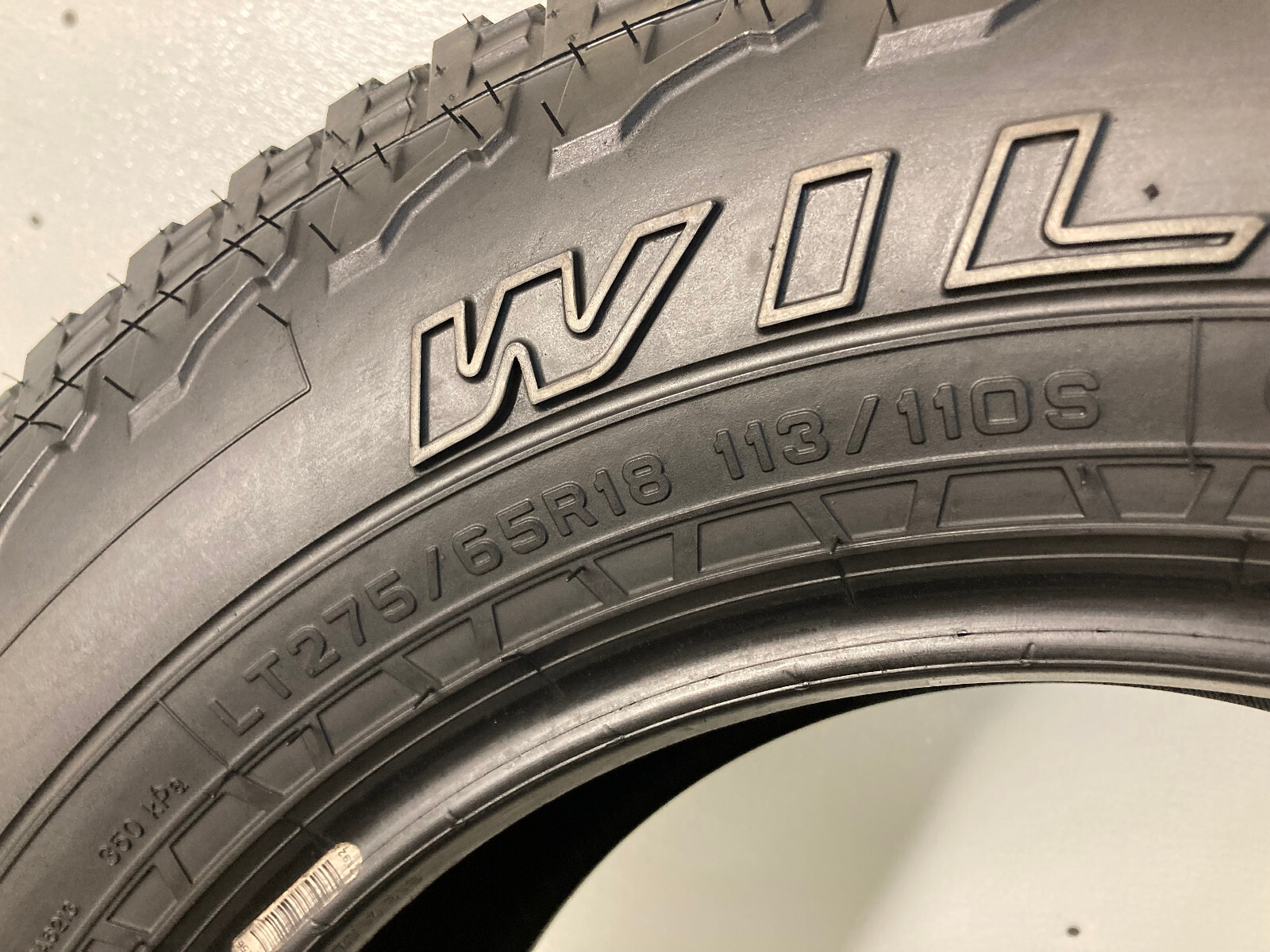 1 Tire LT 275 65 18 Falken Wildpeak A/t3w (100% Tread) NO REPAIRS 113S