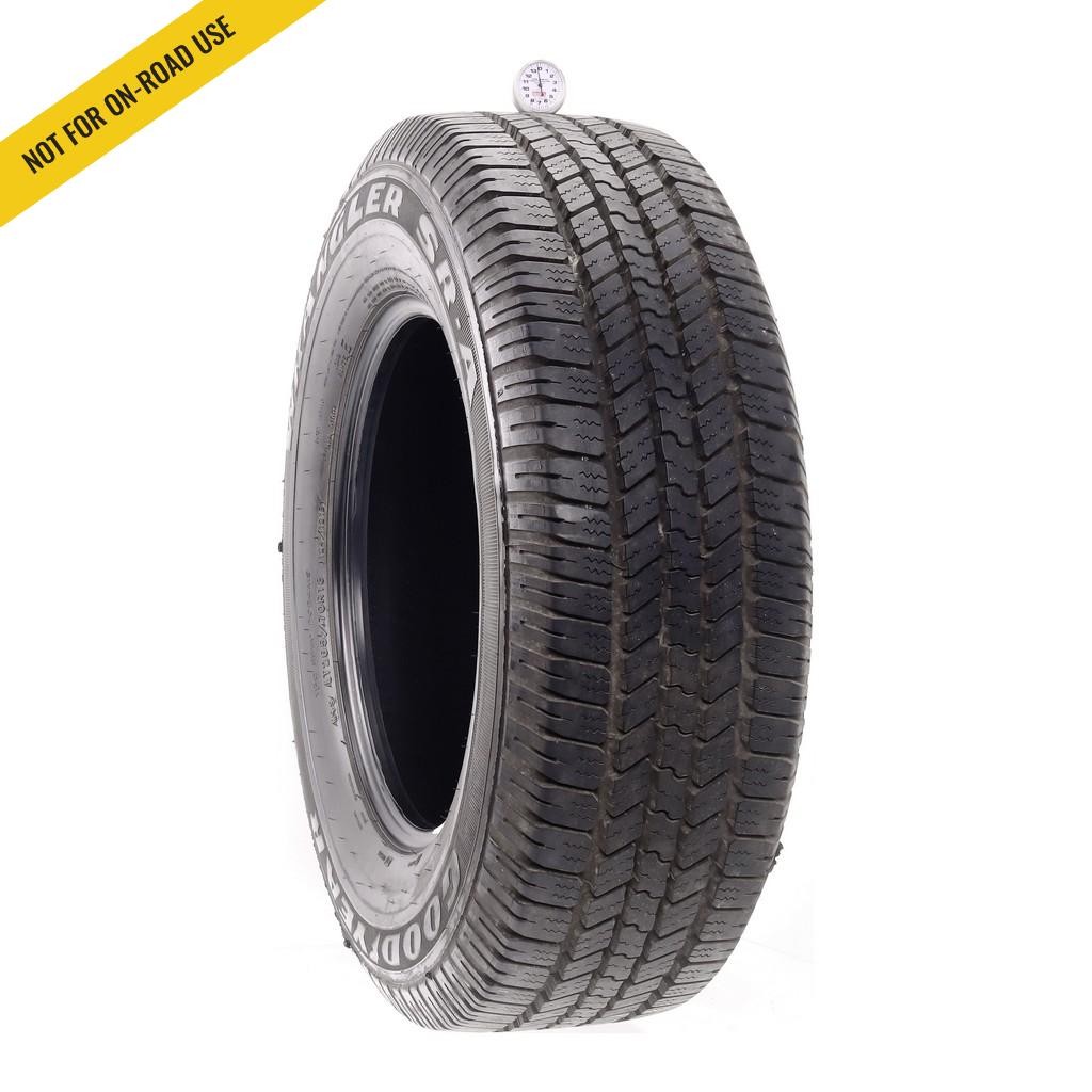 Set of (4) Used LT 265/70R18 Goodyear Wrangler SR-A 124/121S – 13.5-15/32