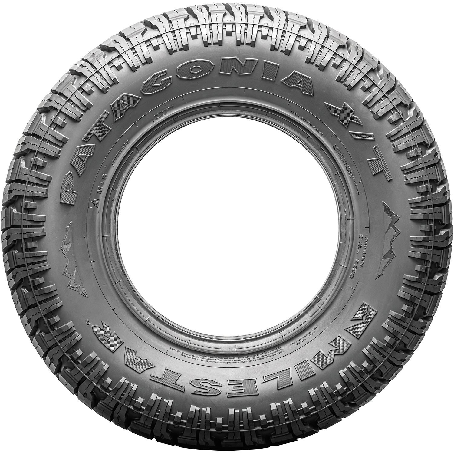 Tire Milestar Patagonia X/T LT 35X12.50R17 125Q E 10 Ply XT Extreme Terrain