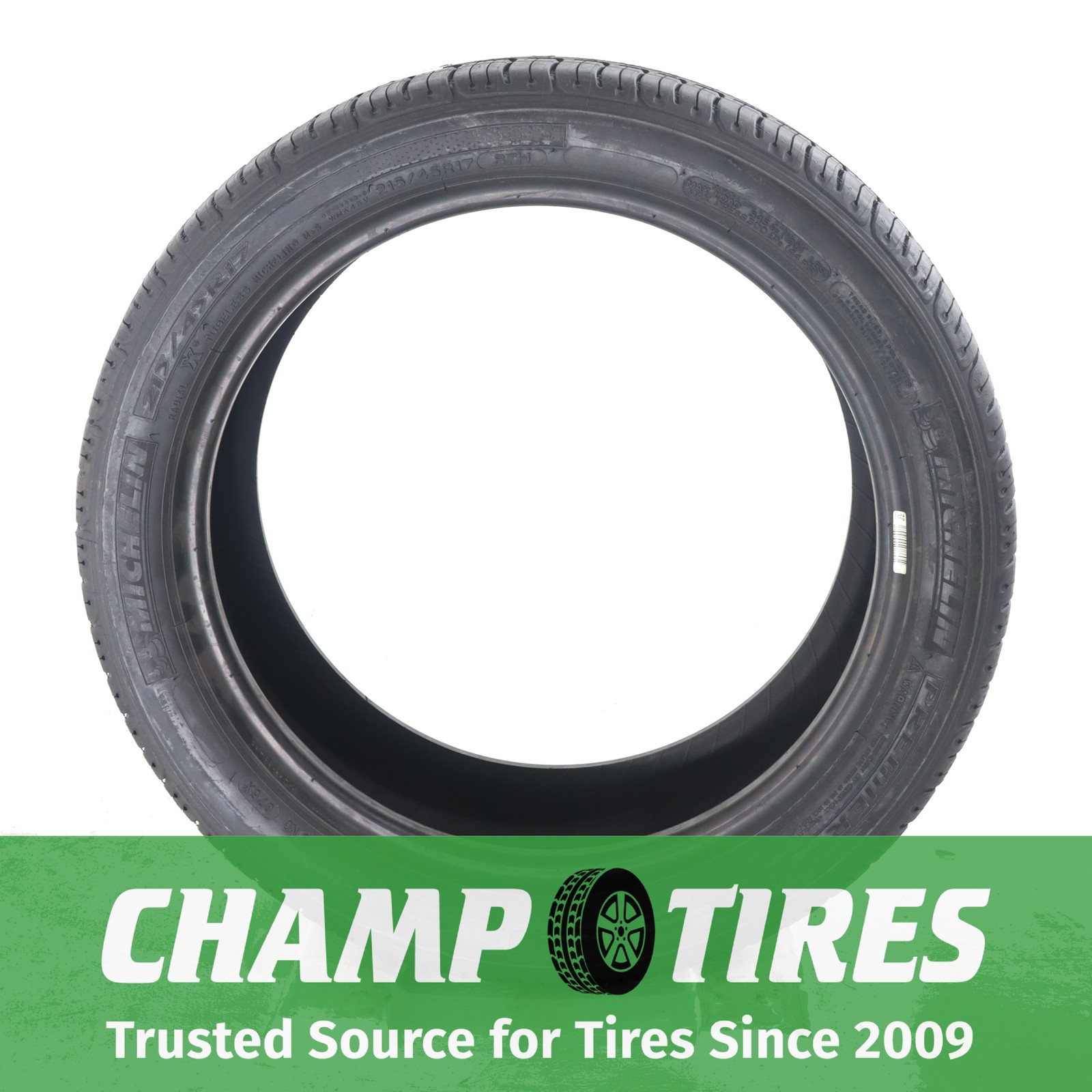 Set Of 4 P215/45R17 Michelin NEW Premier A/S 87 H New 8/32nds
