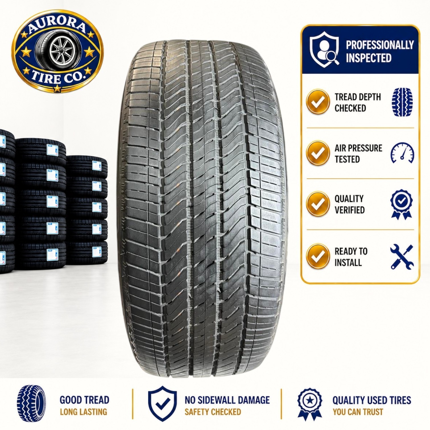 275/50R22 Bridgestone Alenza 111H DOT 0423 7/32 2755022