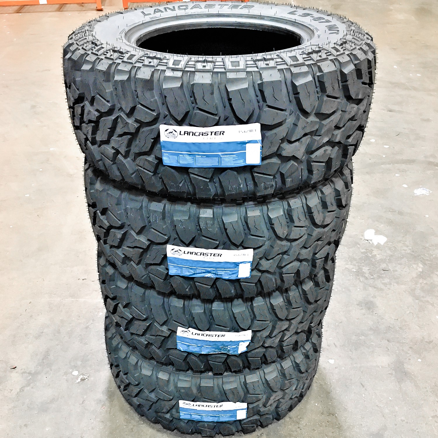 4 Tires Lancaster LS-67 M/T LT 285/55R20 Load E 10 Ply MT Mud
