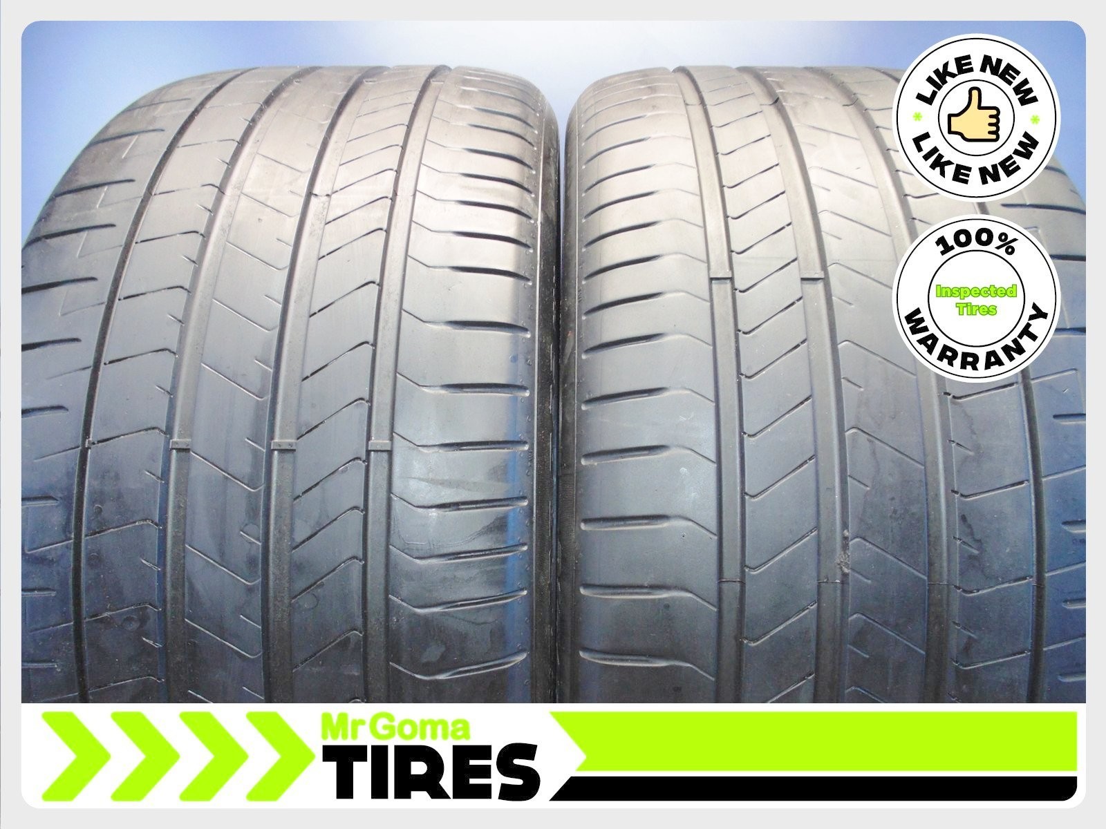 2 PIRELLI P ZERO TM PZ4 KS RFT RSC XL 315/35R22 111Y 7.7/32 AVG Run flat