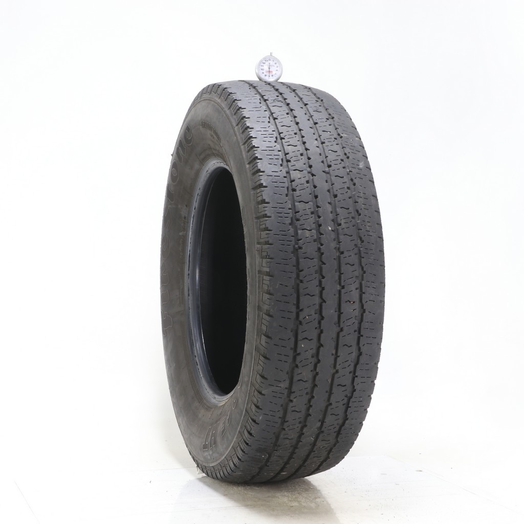 Set of (4) Used LT 245/70R17 Firestone Transforce HT 119/116R – 7-8.5/32