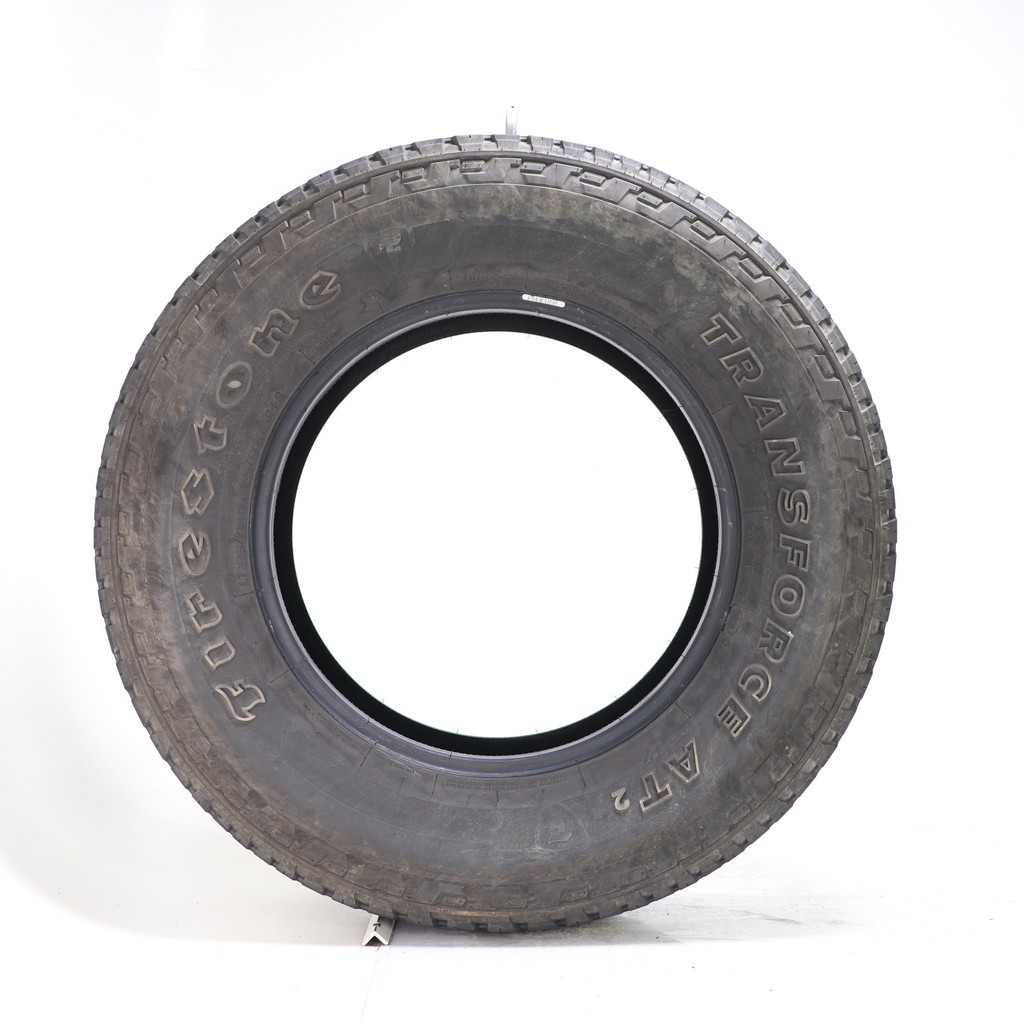 Set of (4) Used LT 275/70R18 Firestone Transforce AT2 – 7-8.5/32 (1AAKM)