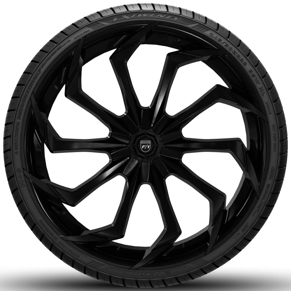 1 New Lexani LX TWENTY Tire 255/30ZR24 97W XL BSW 2553024