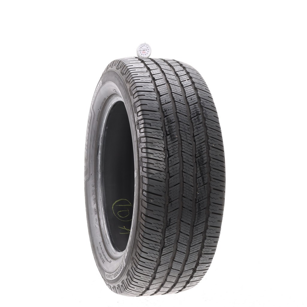 Set of (4) Used 275/55R20 Michelin Defender LTX M/S 2 117T – 9.5-11/32