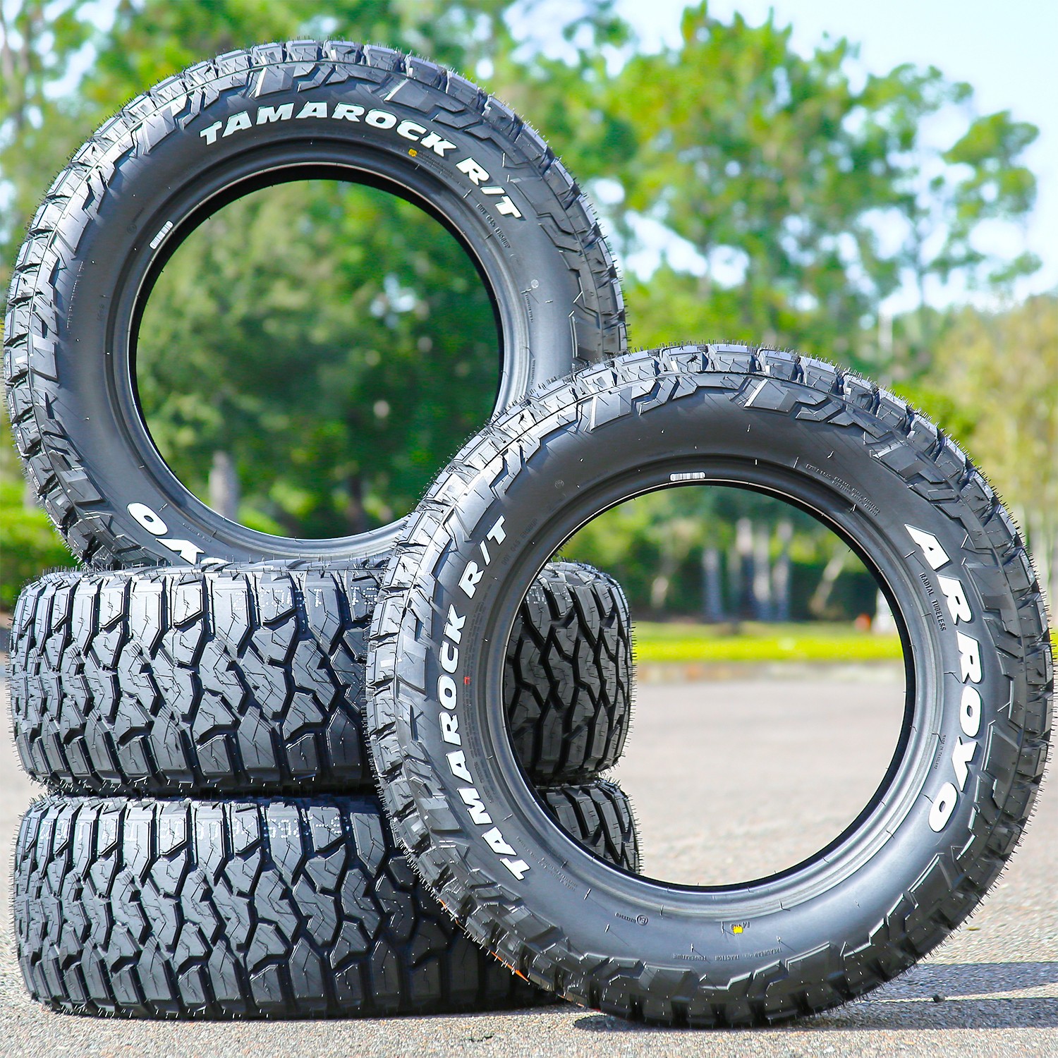 4 Arroyo Tamarock R/T 275/70R18 125/122Q E 10 Ply Light Truck Tires