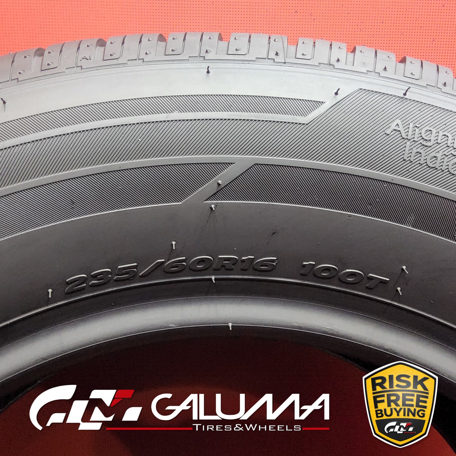 1 Tire LikeNEW Hankook Kinergy ST H735 235/60R16 235/60/16 2356016 100T #95635