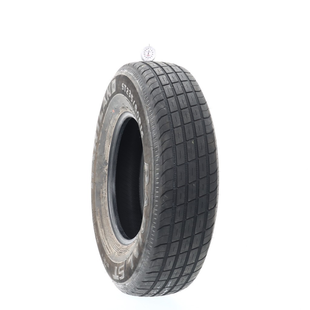 Set of (4) Used ST 235/80R16 Hartland Radial ST 124/120N – 6-7.5/32