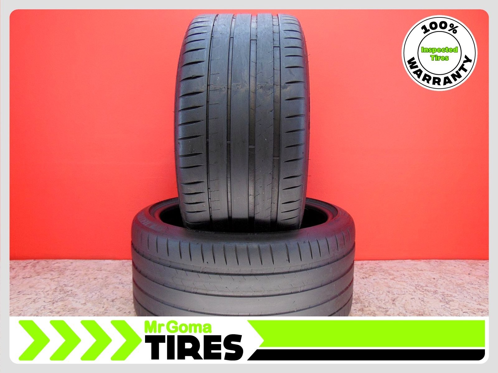2 MICHELIN PILOT SPORT 4S MO1A XL 305/30ZR21 USED TIRES 6.6/32 TREAD 3053021