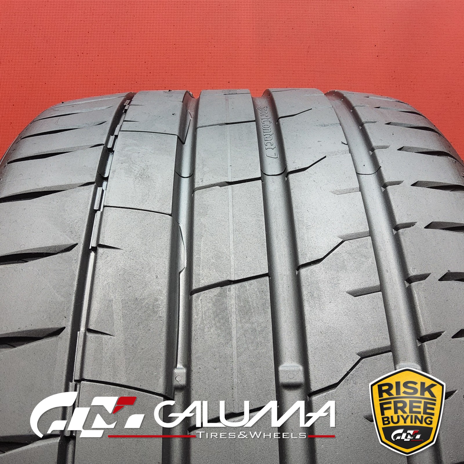 1 Tire LikeNEW Continental SportContact 7 (★) XL 285/40R20 285/40/20 108Y #94968