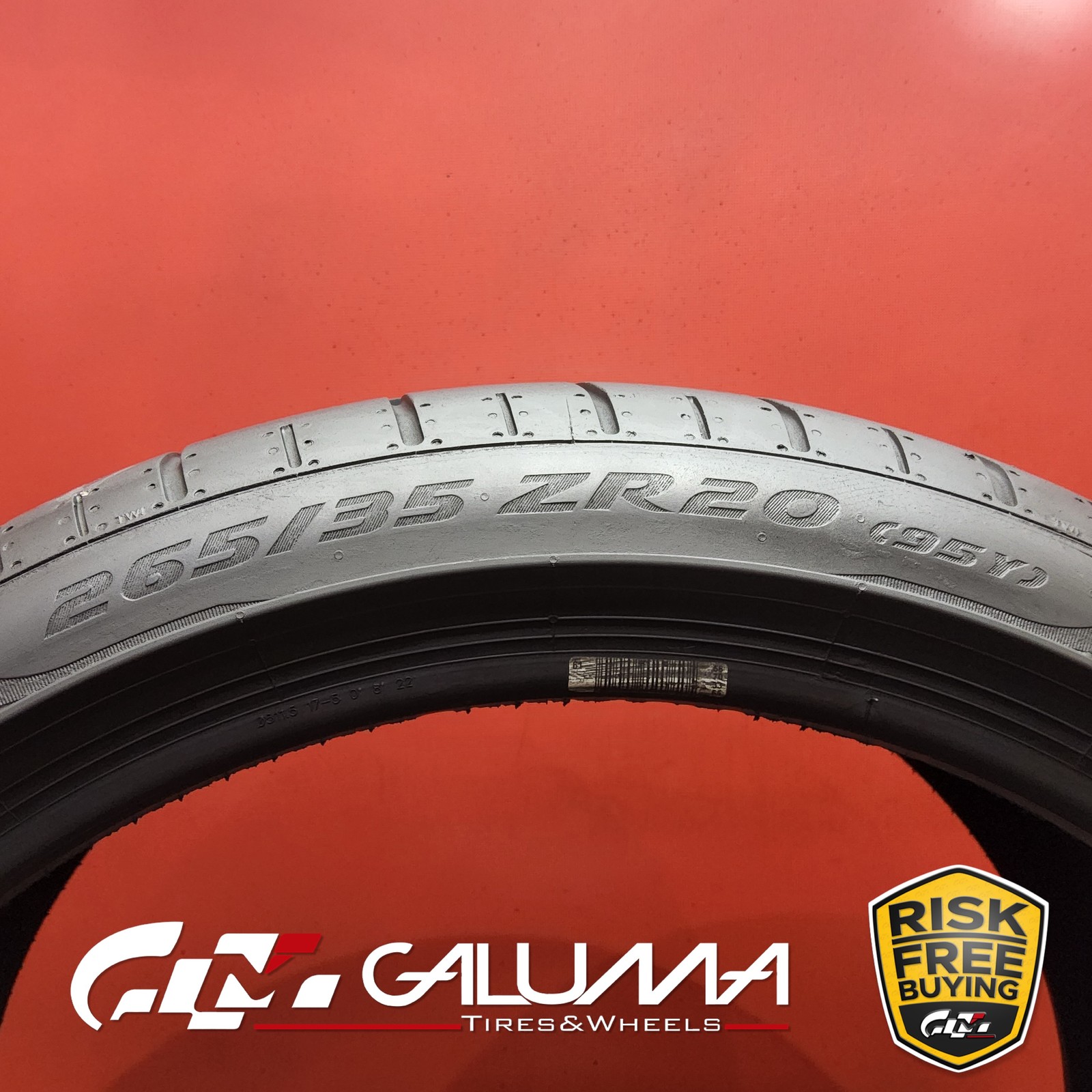 1 Tire Pirelli P-Zero (PZ4) N1 265/35ZR20 265/35/20 2653520 95Y #96270