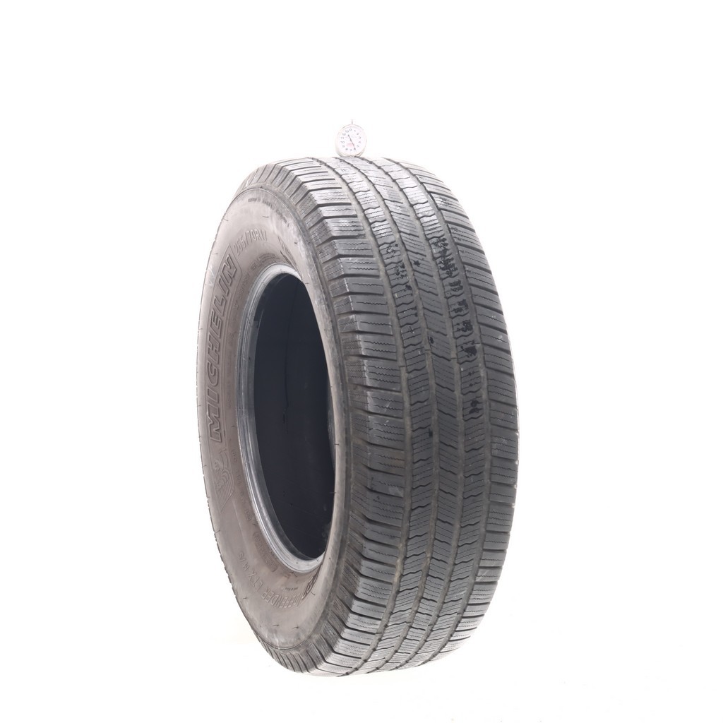Set of (4) Used 265/70R17 Michelin Defender LTX M/S 115T – 6-7/32