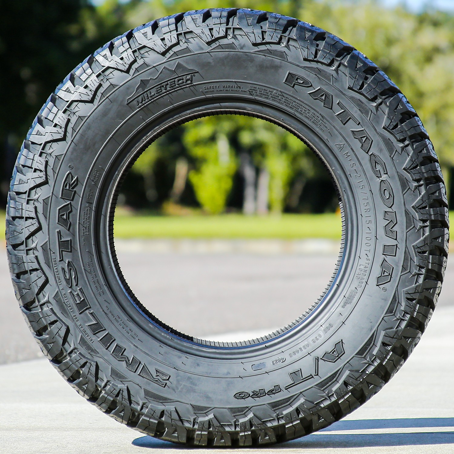 4 Tires Milestar Patagonia A/T Pro 215/75R15 100T AT All Terrain