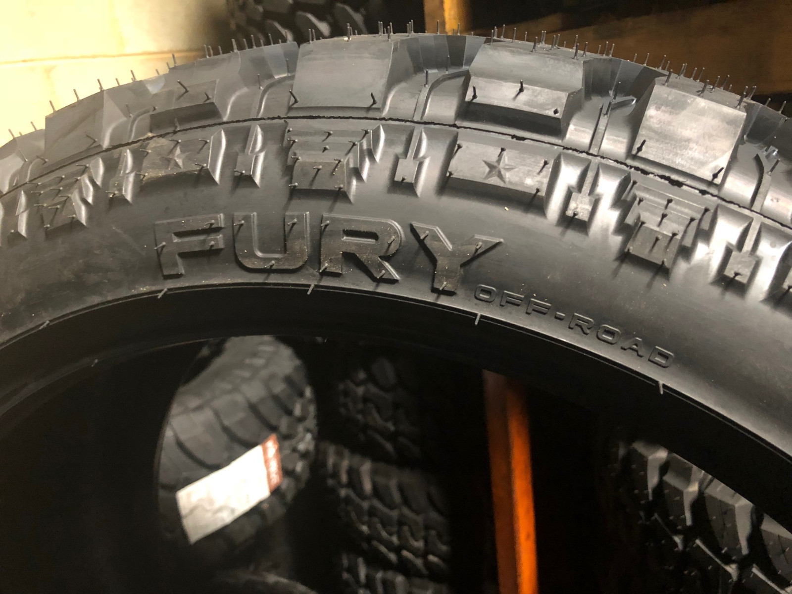 1 NEW 33X14.50R24 FURY COUNTRY HUNTER M/T 10 PLY MUD TIRES 33 14.50 24 R24