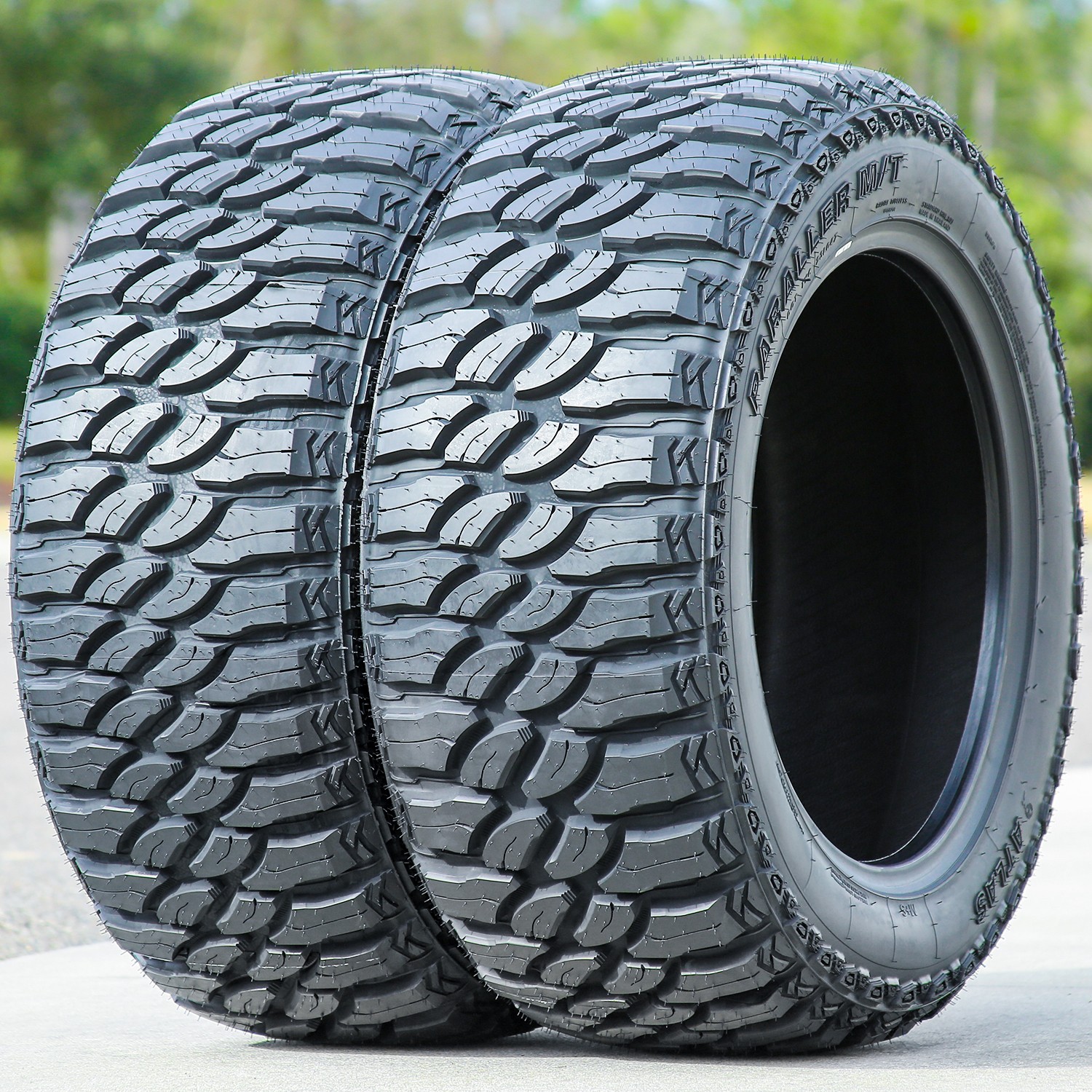 4 Atlas Mud Tire Paraller M/T 37X13.50R20 128Q F 12 Ply Light Truck