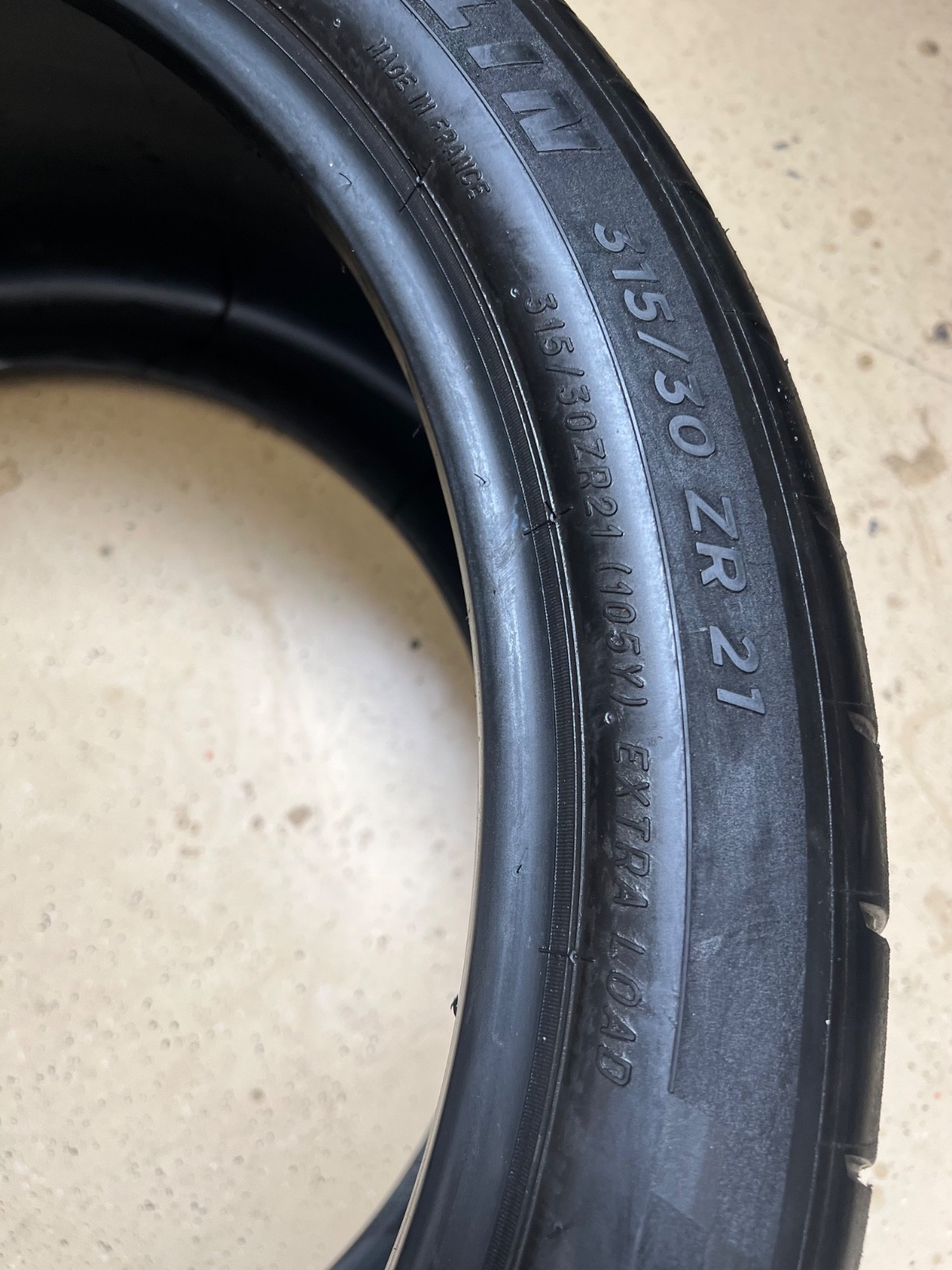 2 – TAKEOFF 315/30ZR21 XL (105Y) Michelin Pilot Sport Cup 2 (N0) – 4146