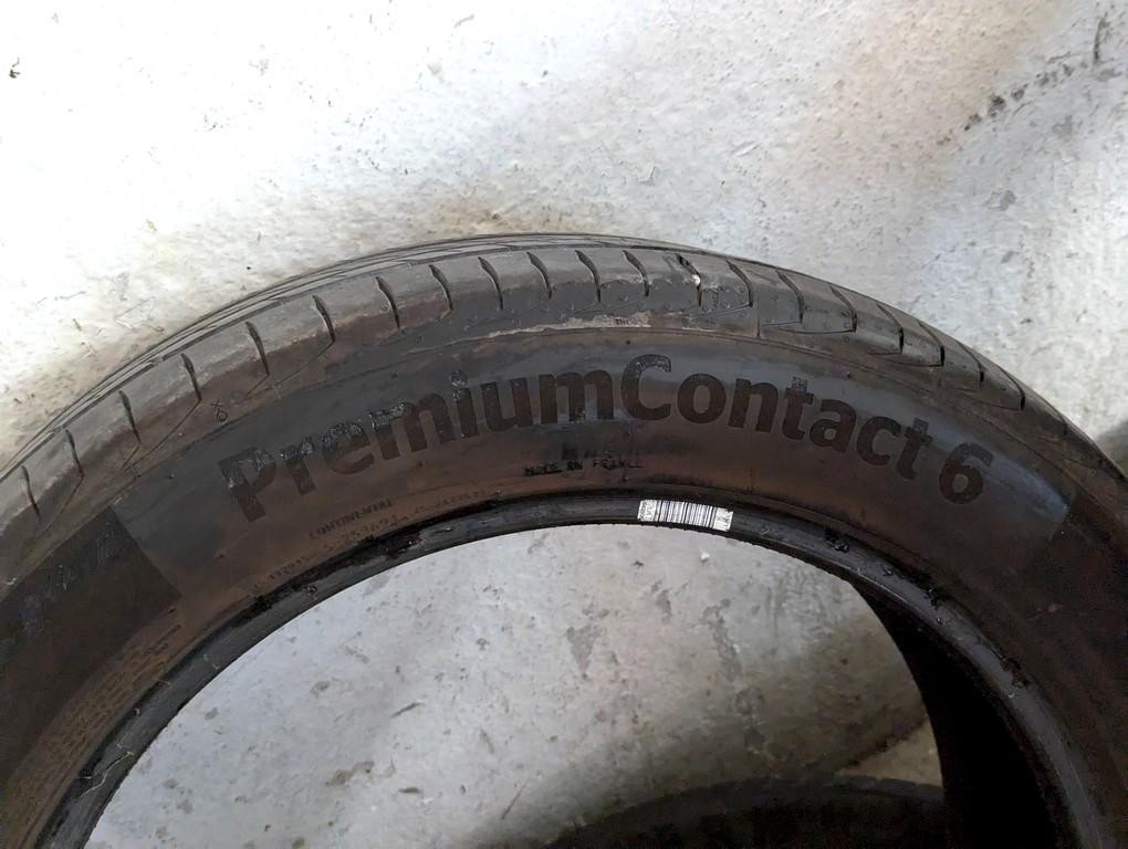 225/55 R19 99V CONTINENTAL PREMIUMCONTACT 6 7.39MM 6.33MM 6.31MM 6.24MM A5023 PN