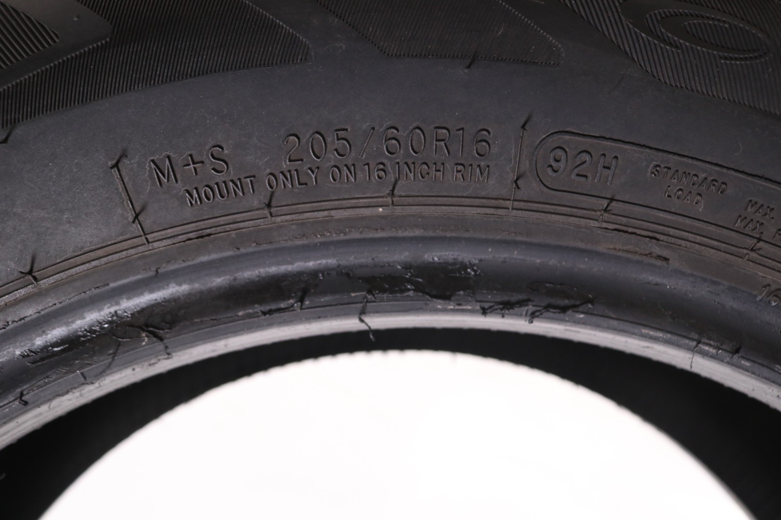 Set of 2 Used 205/60R16 Cooper Endeavor – 92H – 8.5-9.5/32 No Repairs