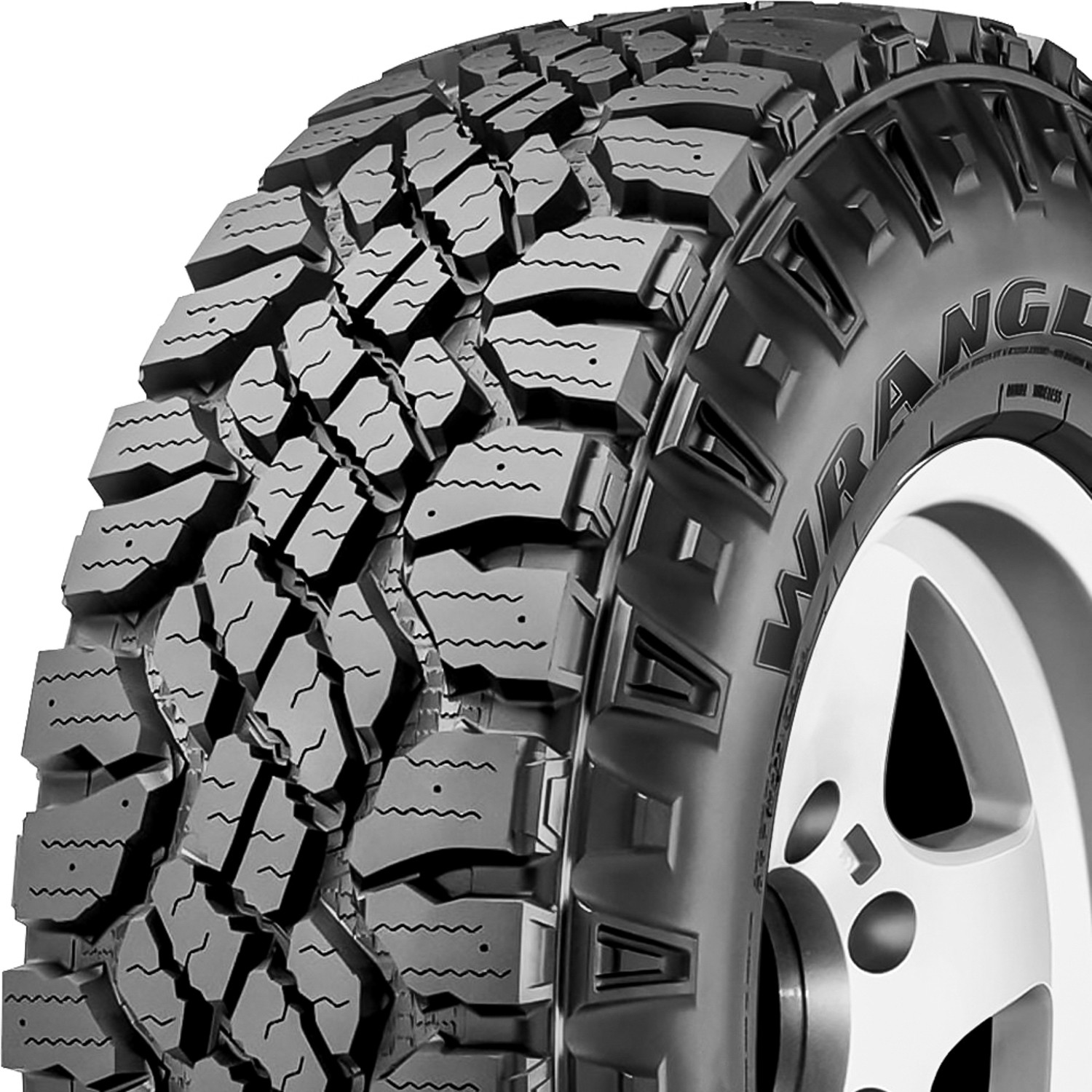 2 Tires Goodyear Wrangler DuraTrac LT 275/70R18 Load E 10 Ply A/T TakeOff