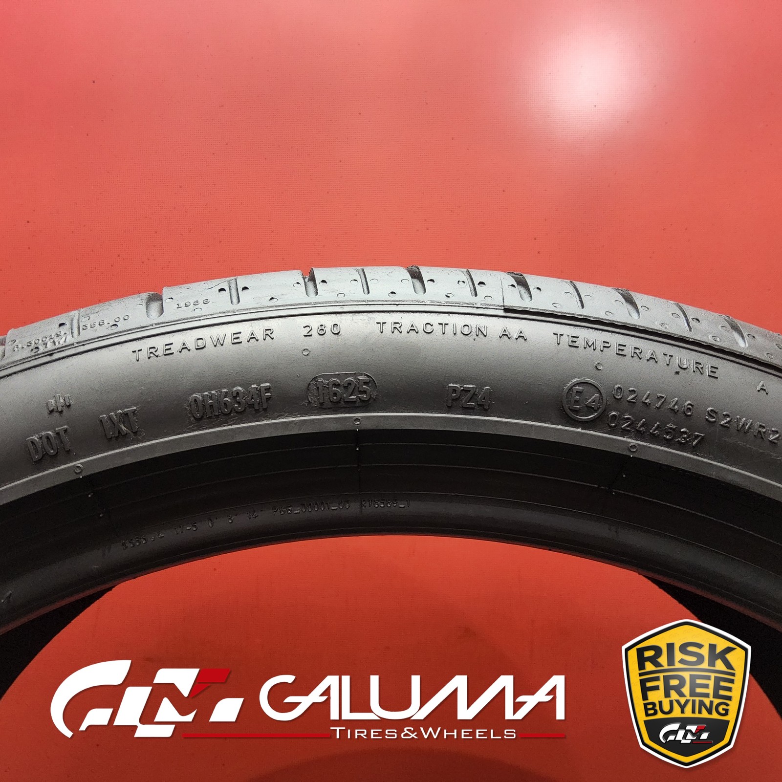 1 Tire LikeNEW Pirelli P-Zero (PZ4) ND0 XL 275/35ZR21 275/35/21 No Repairs 95384