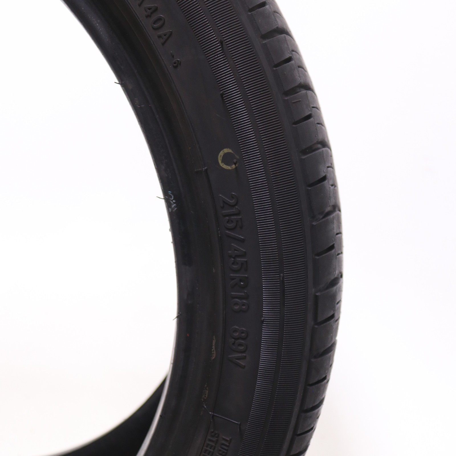 Set of 4 Used 215/45R18 Toyo Proxes A40 – 89V – 7.5-8/32 No Repairs