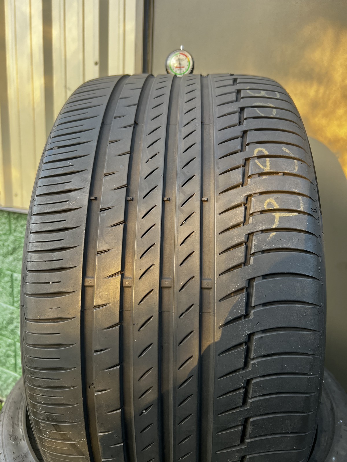 1 Tire Continental PremiumContact 6 ★ BMW 315/30R22 107Y XL DOT.0324 6.75/32
