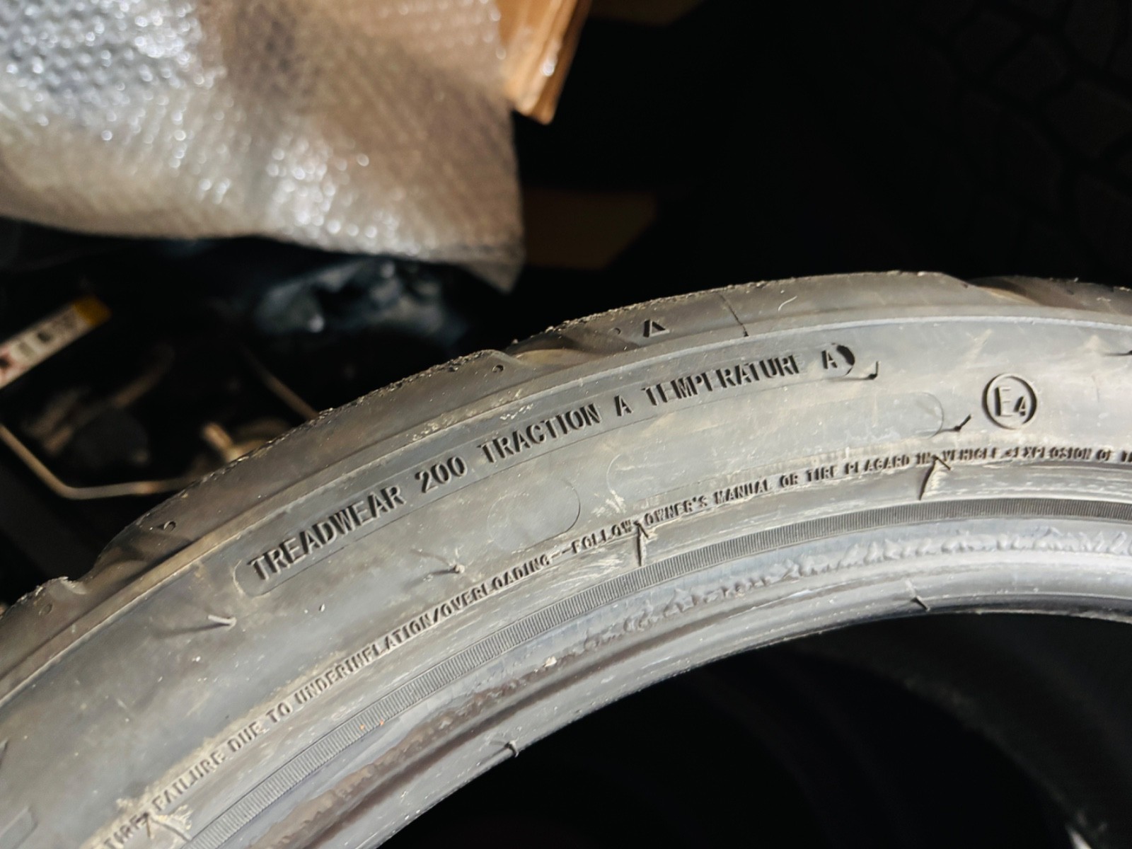 4x Rydanz Shibatire 295/30R18 Revimax R31 Red Label 200TW Motorsport Track Tires