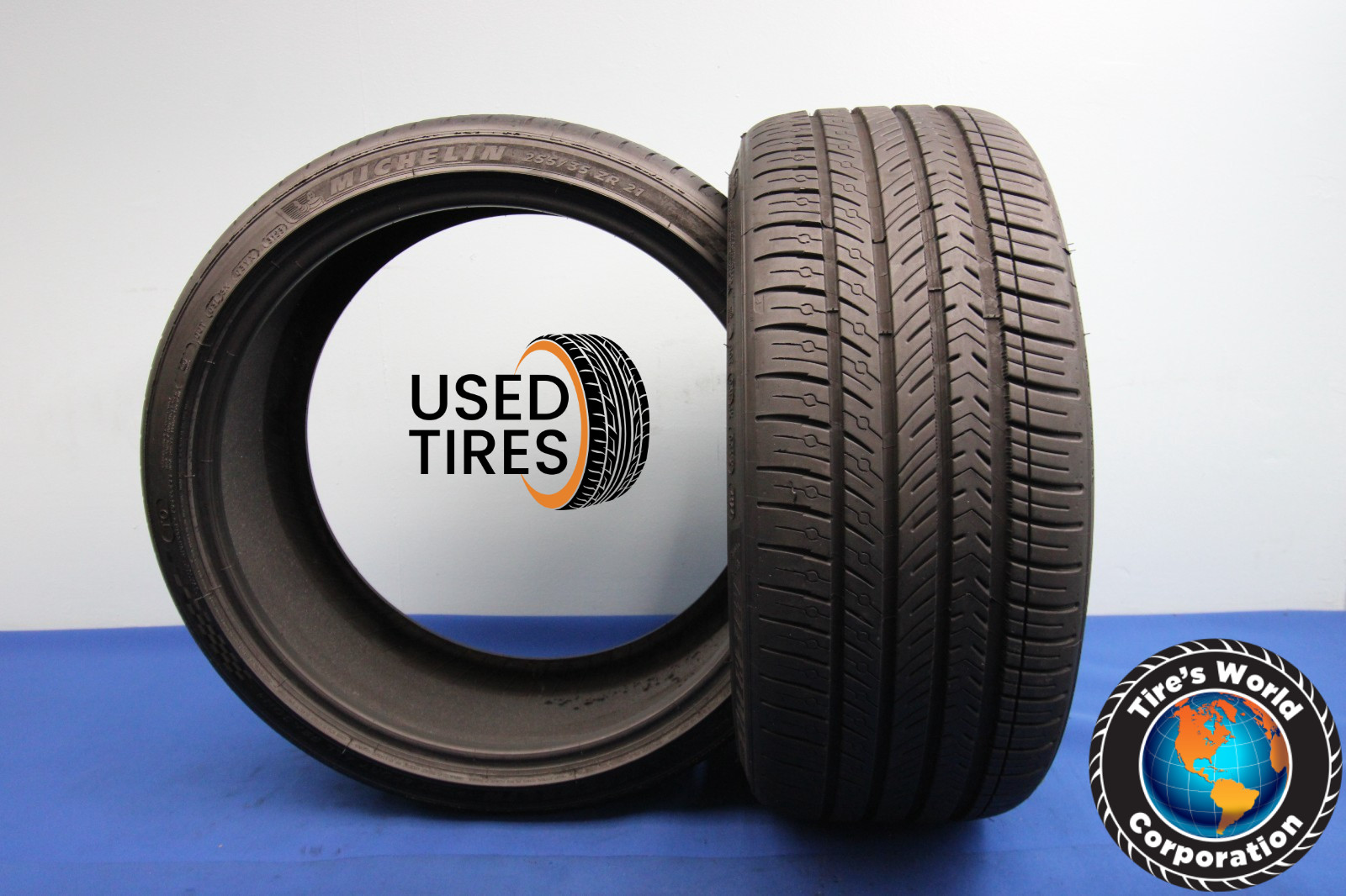 2 Used Michelin Pilot Sport A/S 4 TO PNCS 255/35ZR21 255/35/21 2553521 98W