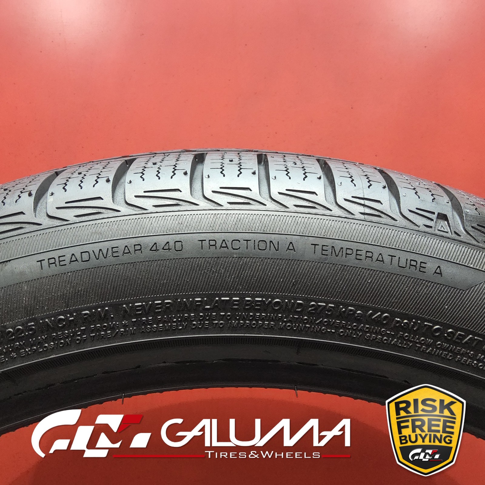 1 (One) Tire LikeNEW Yokohama Advan V35A XL 315/35R22 315/35/22 3153522 #90121