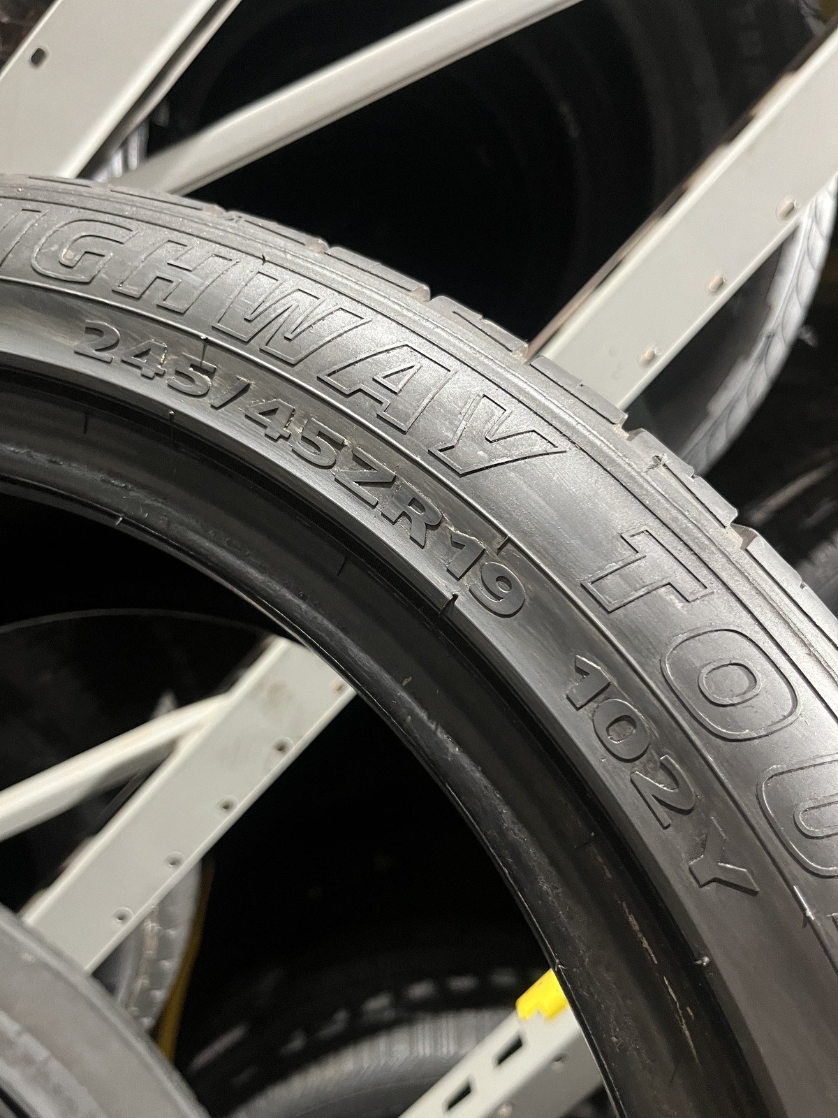 Set Of 2 Mavis All Season Highway Touring 245/45ZR19 102Y DOT.1525 8/32 NO Patch