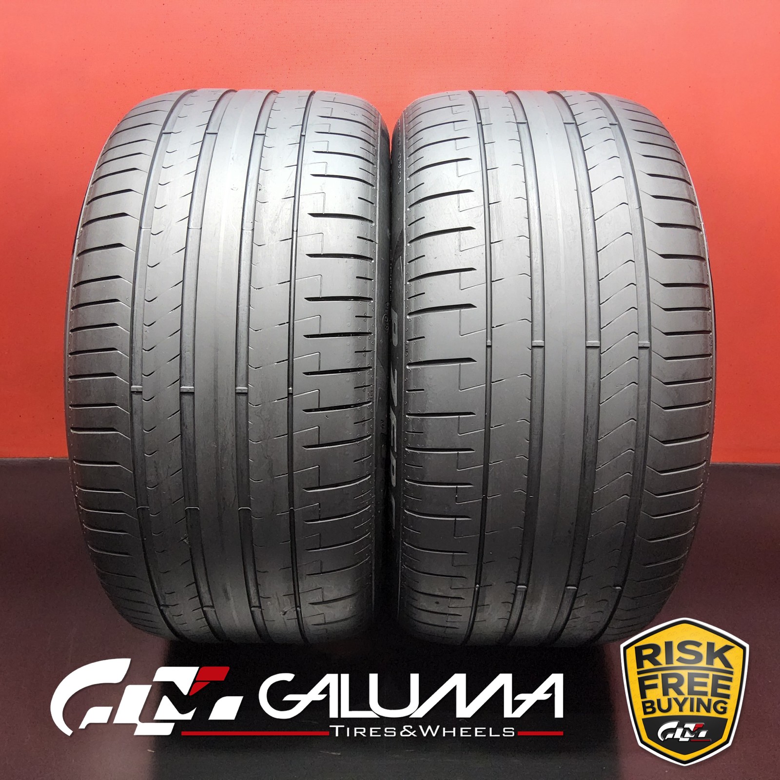 Set of 2 Tires Pirelli P-Zero (PZ4) MO1A XL 285/40ZR19 285/40/19 107Y #95366