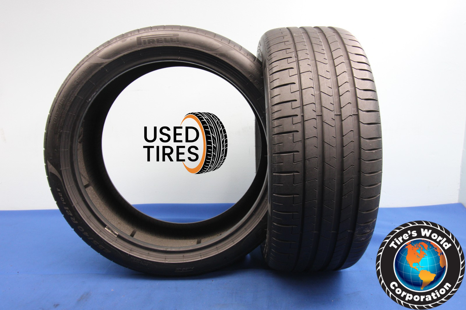 2 Used Pirelli Pzero ★ PZ4 PNCS 255/40R21 255/40/21 2554021 102Y