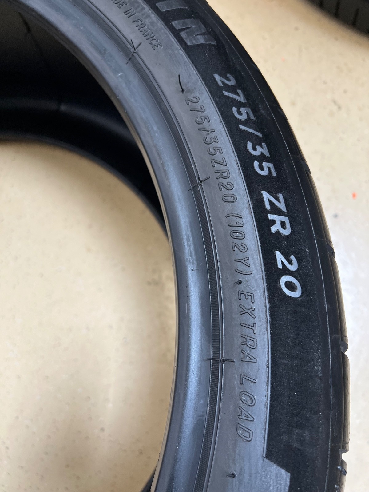 1 – TAKEOFF 275/35ZR20 XL (102Y) Michelin Pilot Sport Cup 2 Connect (N0) – 3119