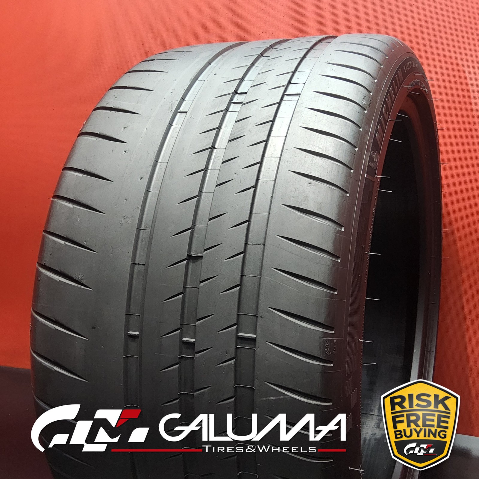 1 (One) Tire LikeNEW Michelin Pilot Sport Cup 2 K1 XL 345/30ZR21 No Patch #94821