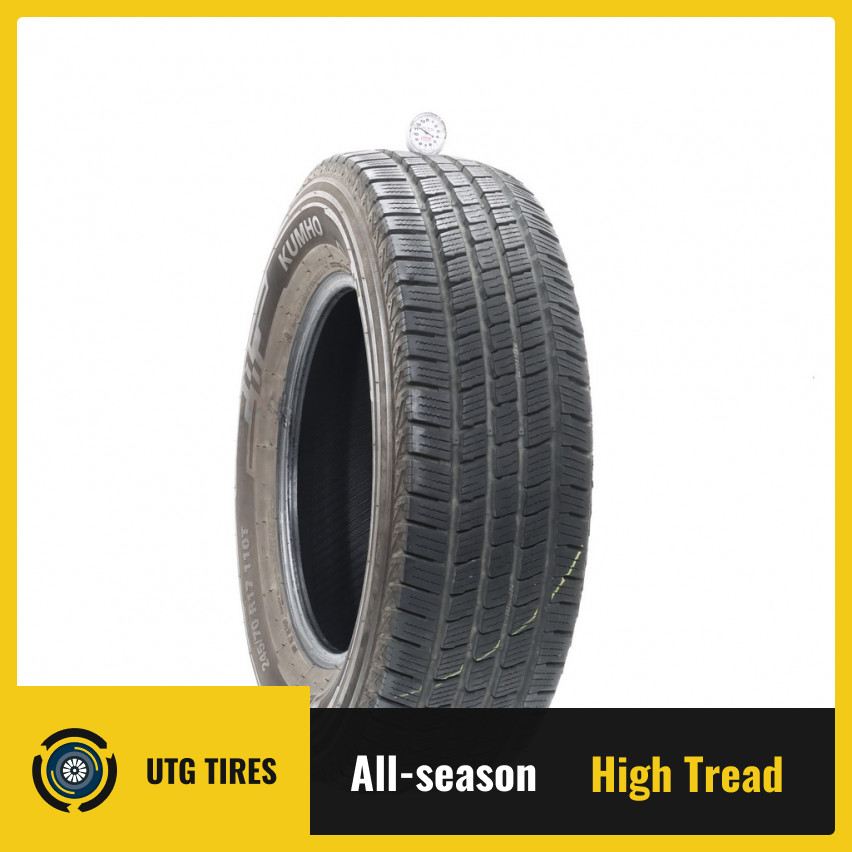 Used 245/70R17 Kumho Crugen HT55 110T – 11/32