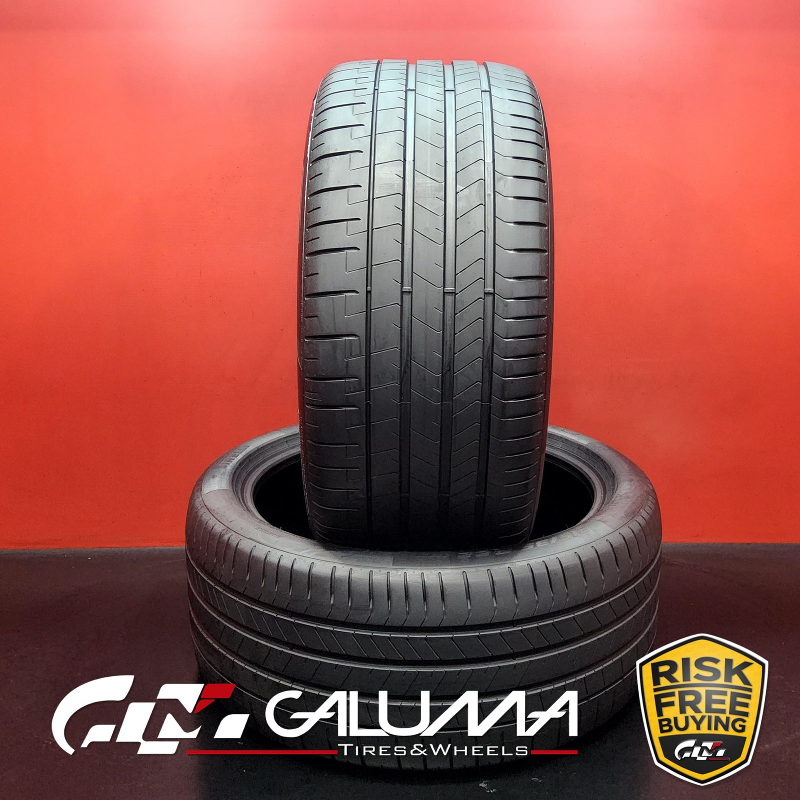 Set of 2 Tires LikeNEW Pirelli P Zero PZ4 Run Flat 315/35R22 315/35/22 XL #87856