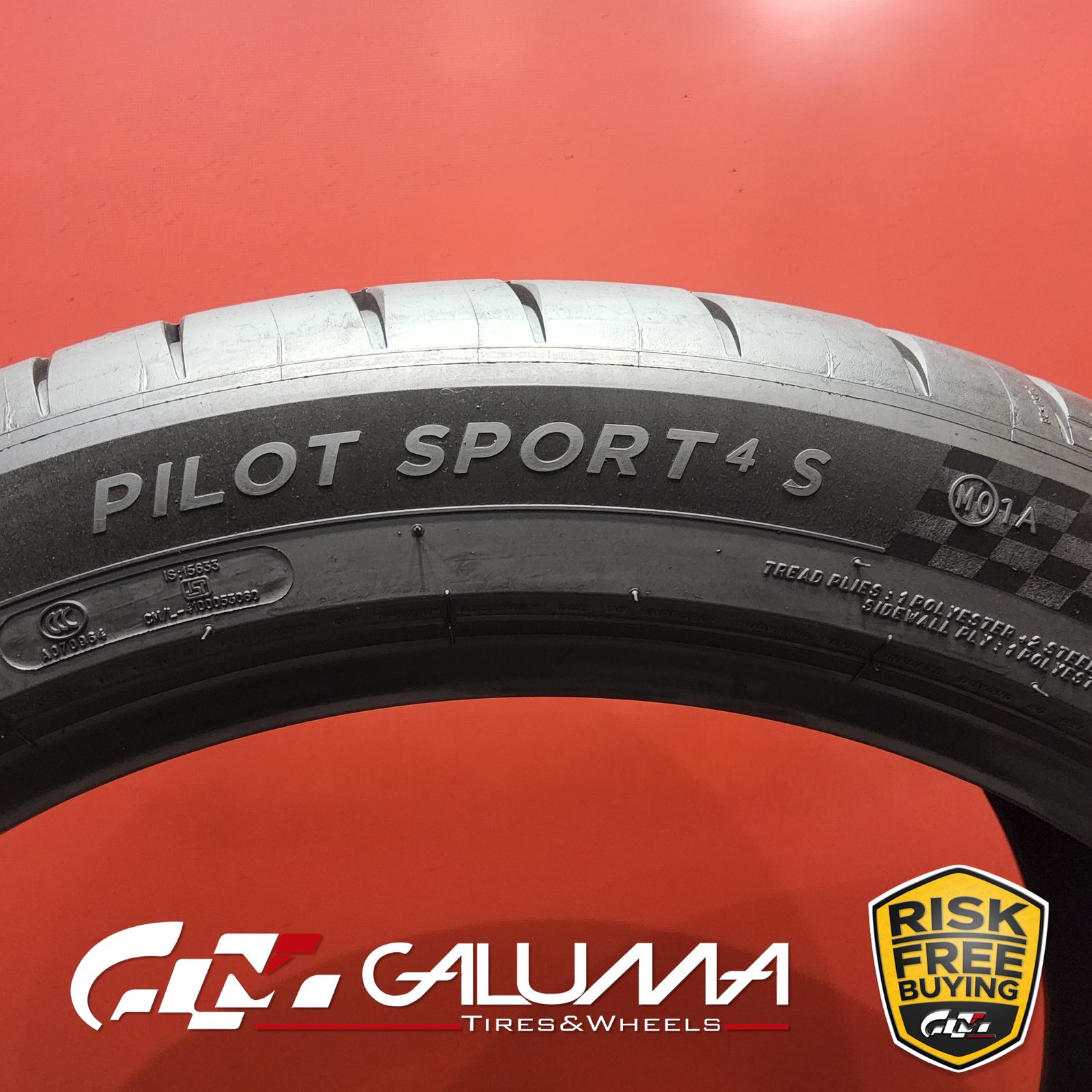 1 Tire Michelin Pilot Sport 4S MO1A XL 295/35ZR20 295/35/20 2953520 105Y #95815