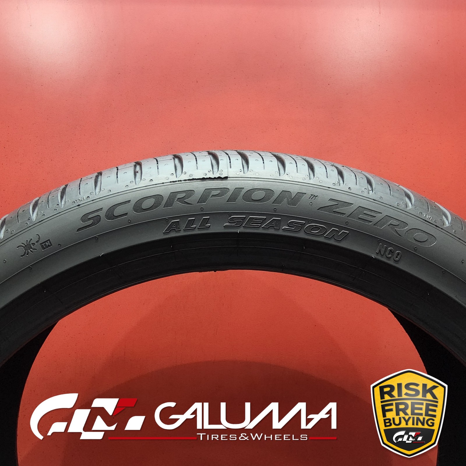 Set of 2 Tires LikeNEW Pirelli Scorpion Zero All season NC0 XL 315/35R22 #91398