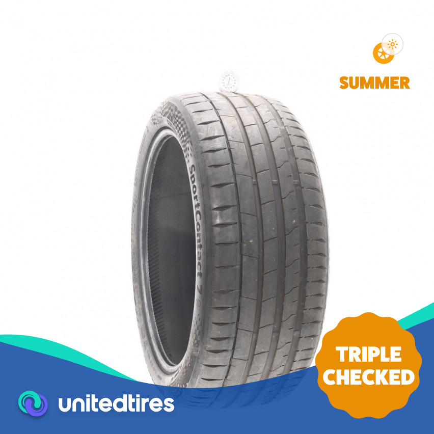 Used 265/40ZR21 Continental SportContact 7 MO1 105Y – 7.5/32